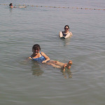 Heather and Gail in the Dead Sea