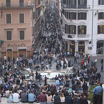 Atop the Spanish Steps