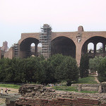 Remains of the Basilica of Constantine and Maxentius