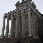 Remains of the Temple of Antoninus and Faustina