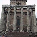 Remains of the Temple of Antoninus and Faustina