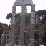 Remains of the Temple of Castor and Pollux
