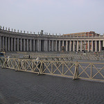 St. Peter's courtyard