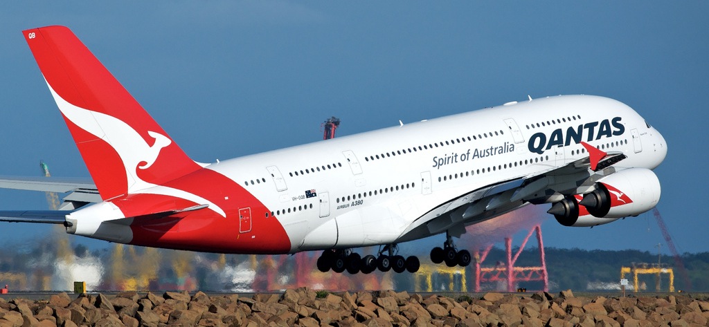 Qantas A380 VH-OQB