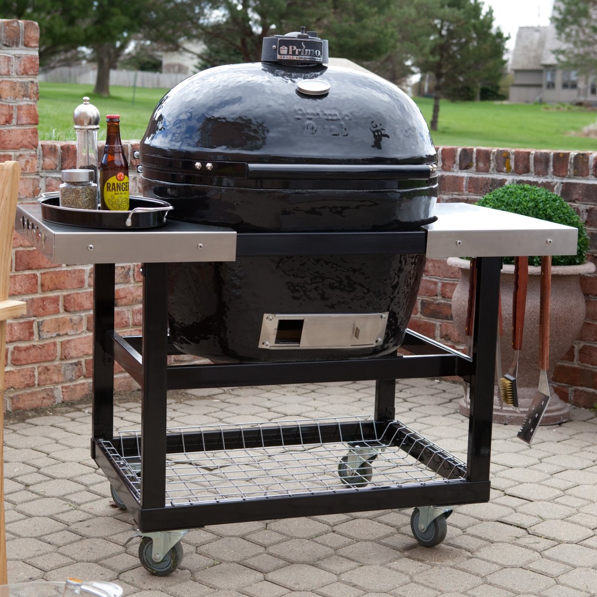 Primo kamado clearance grill